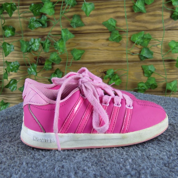 K Swiss Girls Sneaker  Sz T 9 Medium Pink Synthetic Lace Up - Picture 3 of 6